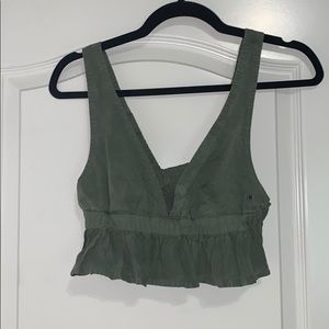 aerie cropped tank top